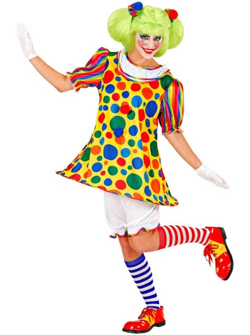 Clownkostuum met stippen - Kiabi