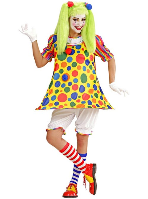 Clownkostuum met stippen - Kiabi