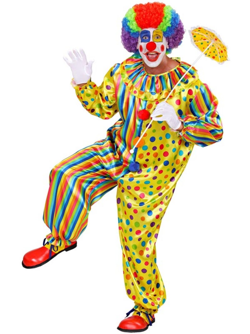 Clownkostuum met stippen Multicolor - Kiabi