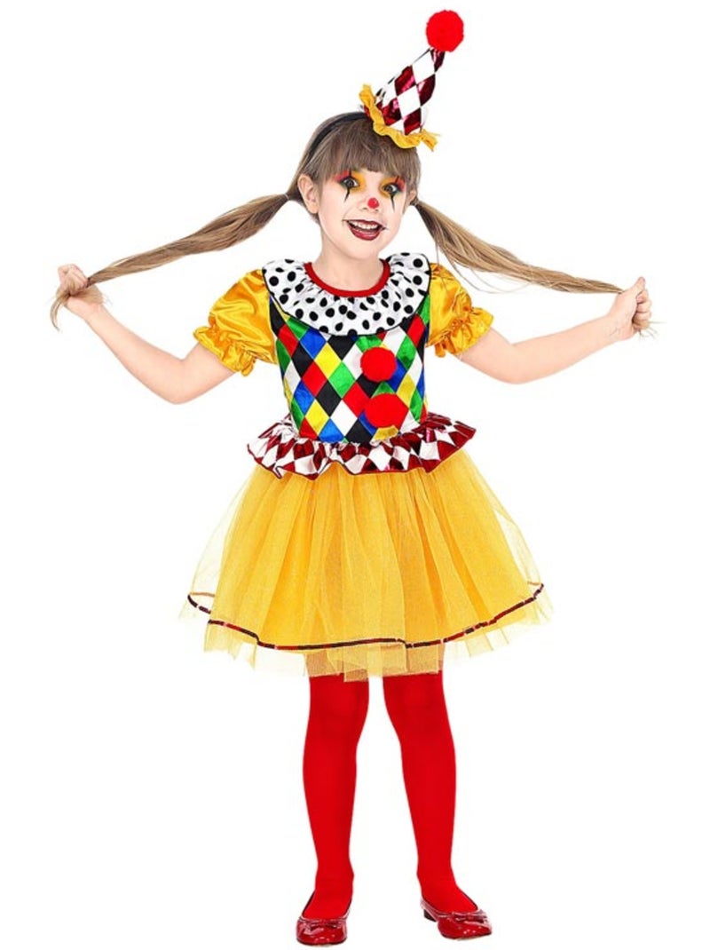 Clownkostuum met tutu Multicolor - Kiabi