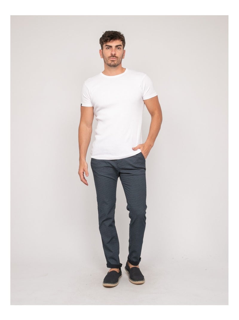 CODEGA chino broek Marineblauw - Kiabi
