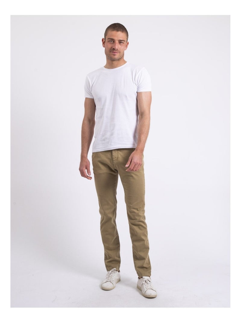 CODY slim chino broek Beige - Kiabi