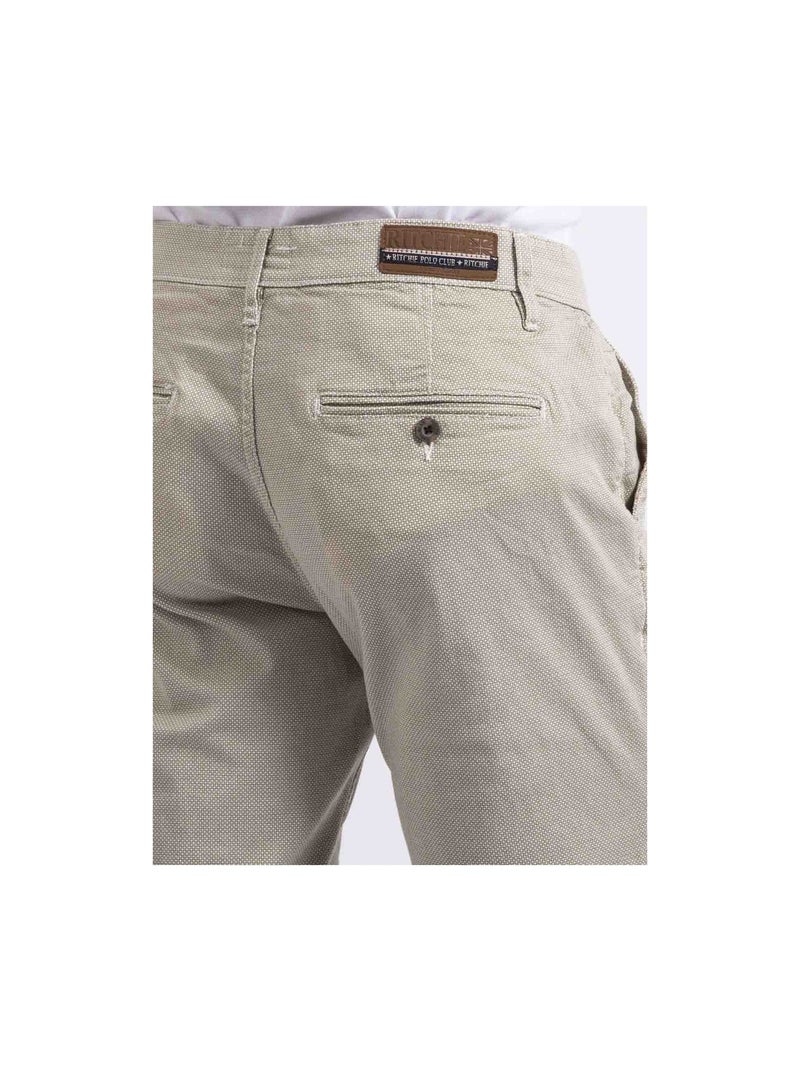 CODY slim chino broek Ecru - Kiabi
