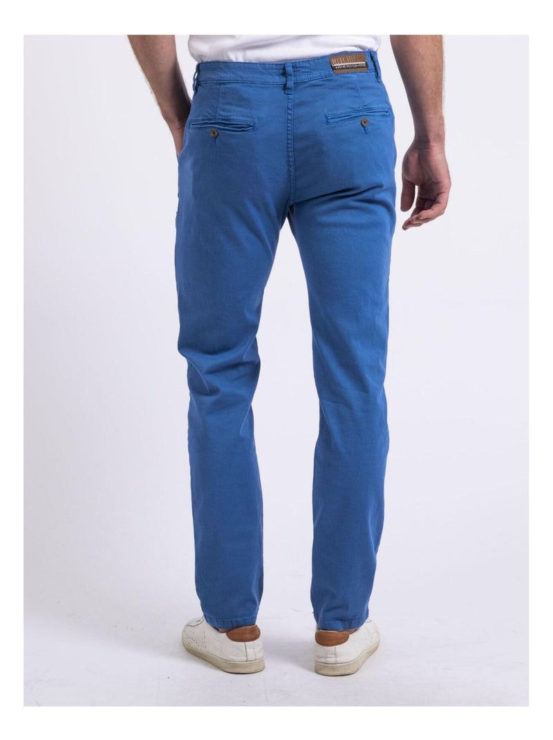 CODY slim chino broek Koningsblauw - Kiabi