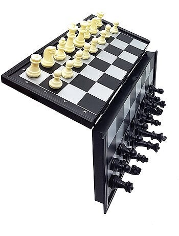 Coffret 8 jeux de société avec pions magnétiques