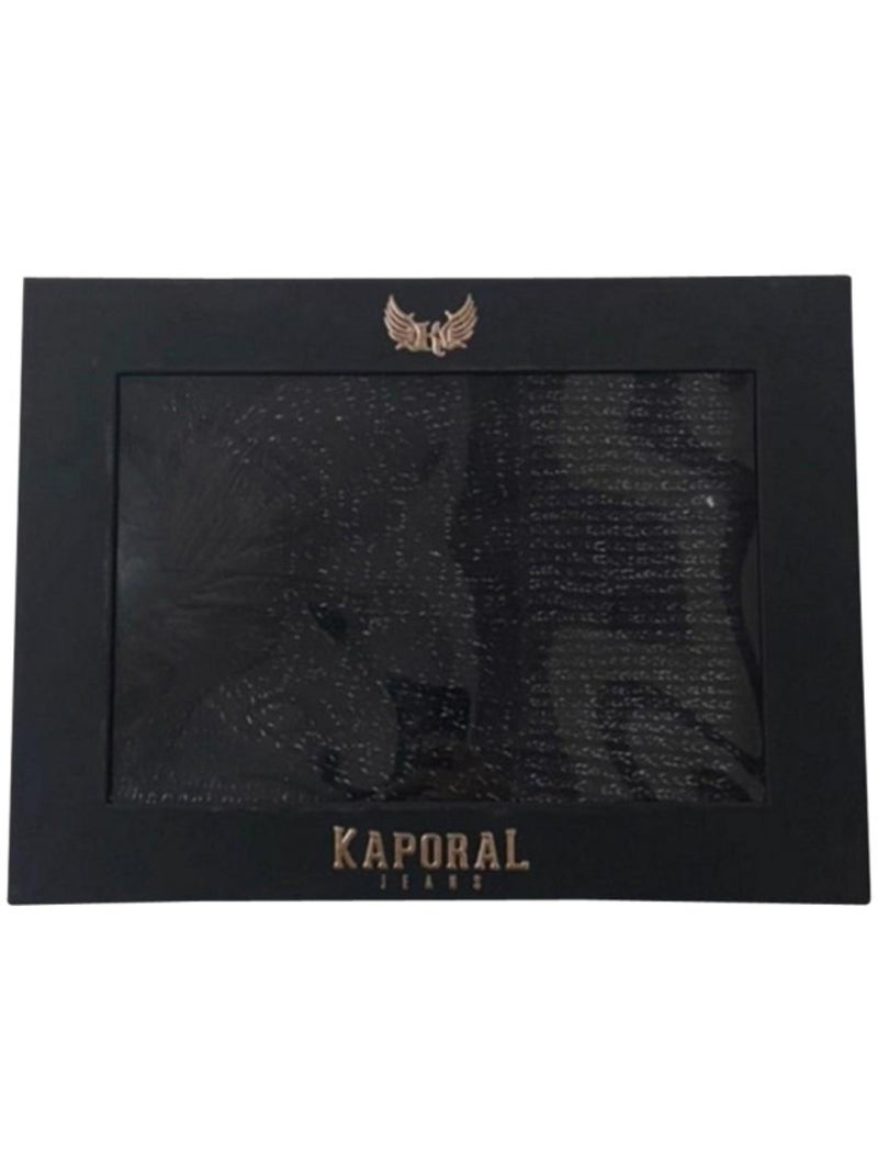 Coffret Bonnet + Echarpe Femme Kaporal Noir - Kiabi