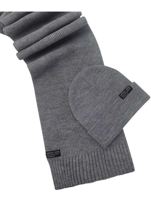 Coffret Bonnet + Écharppe Homme Kaporal - Kiabi Coffret Bonnet + Écharppe Homme Kaporal - Kiabi