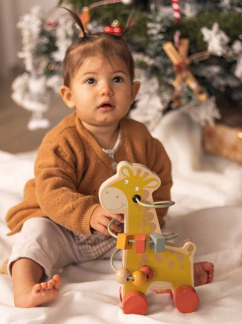 Coffret de 3 jouets d'éveil en bois - Kiabi