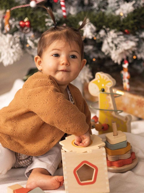 Coffret de 3 jouets d'éveil en bois - Kiabi