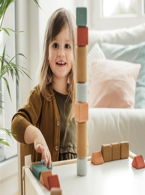 Coffret de blocs de construction en liège - 20 pcs - Kiabi
