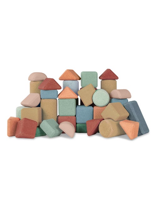 Coffret de blocs de construction en liège - 40 pcs - Kiabi