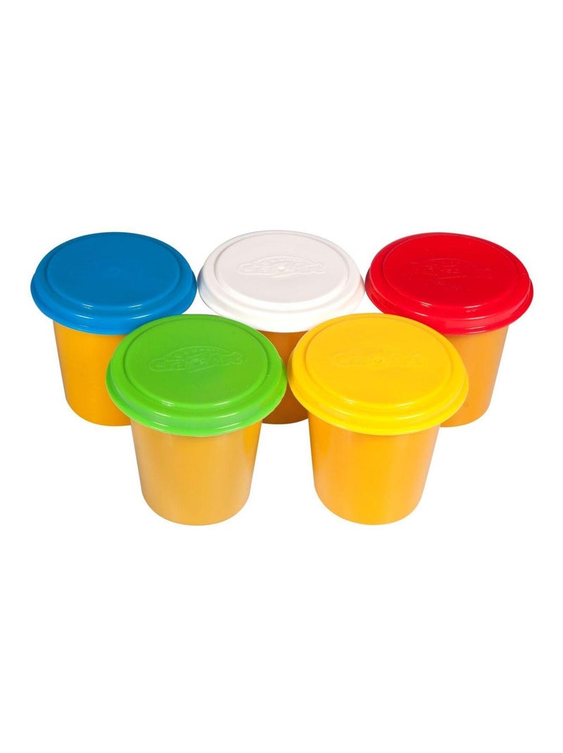 Coffret de pâte à modeler 5 couleurs N/A - Kiabi