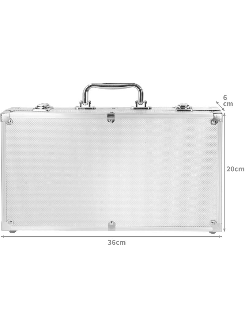 Coffret de poker avec 300 jetons dans une boîte en aluminium +18 ans colorbaby N/A - Kiabi