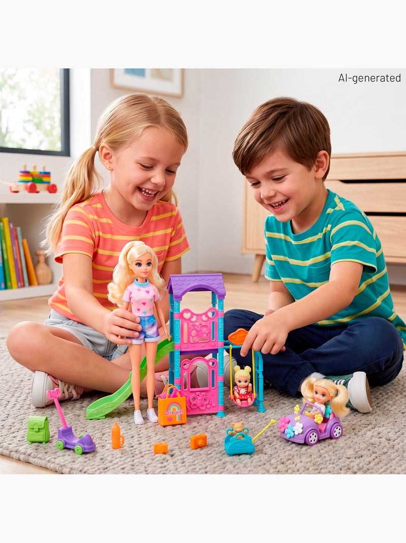 Coffret de poupées playground +3 ans dreameez N/A - Kiabi