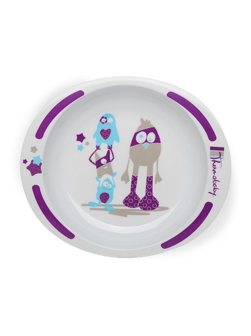 Coffret ma première vaisselle Blanc Violet - Kiabi