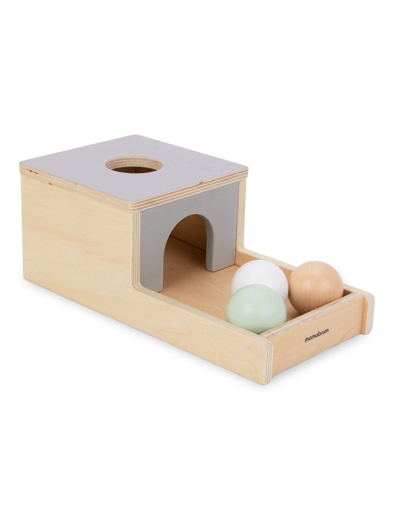 Coffret montessori bois 6 jeux éducatifs et sensoriels mamabrum N/A - Kiabi