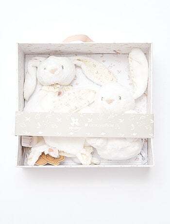 Coffret peluche lapin