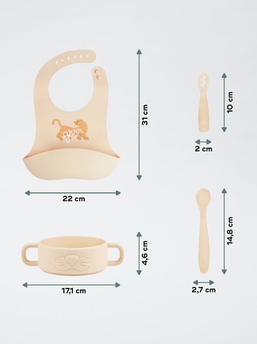 Coffret premiers repas tigre - Kiabi