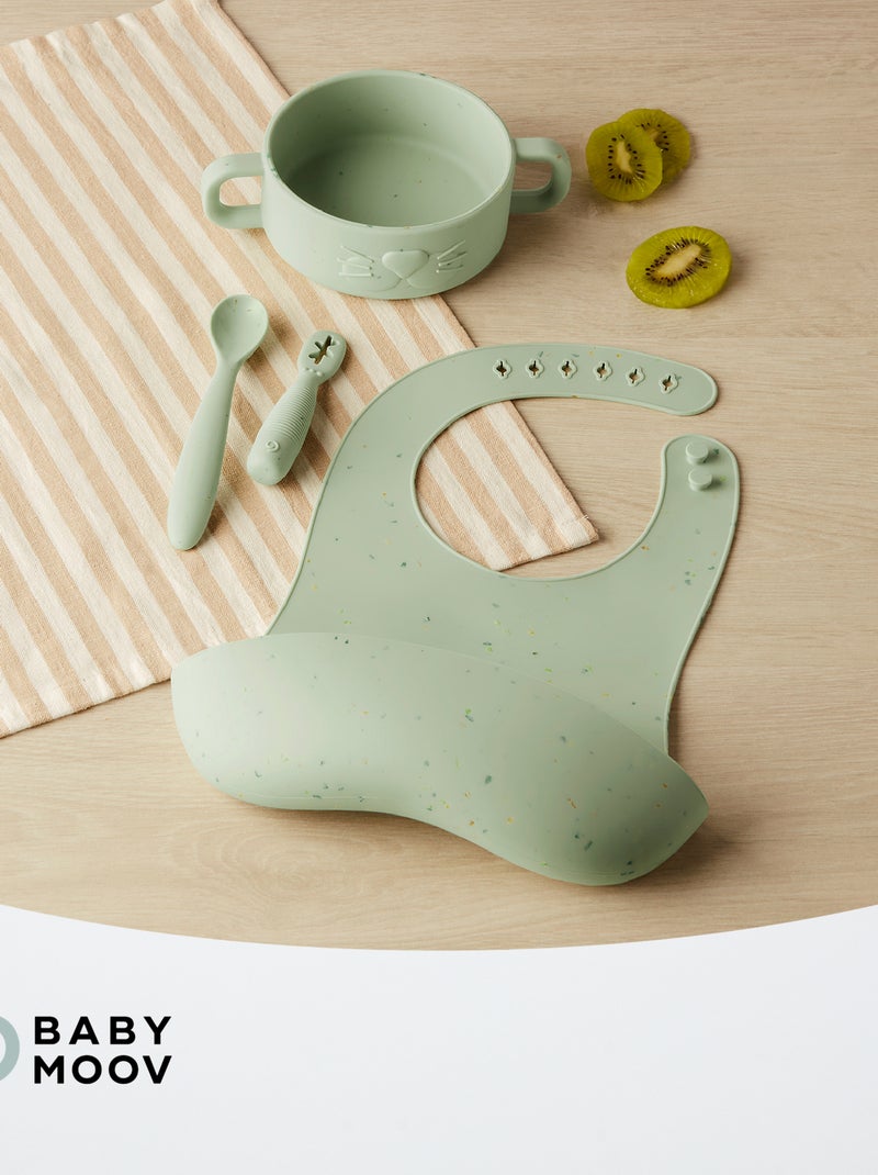 Coffret premiers repas tigre Vert - Kiabi