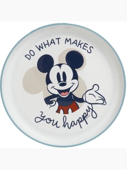 Coffret repas - thermobaby - 3 pièces - bol, assiette et gobelet - mickey - Kiabi