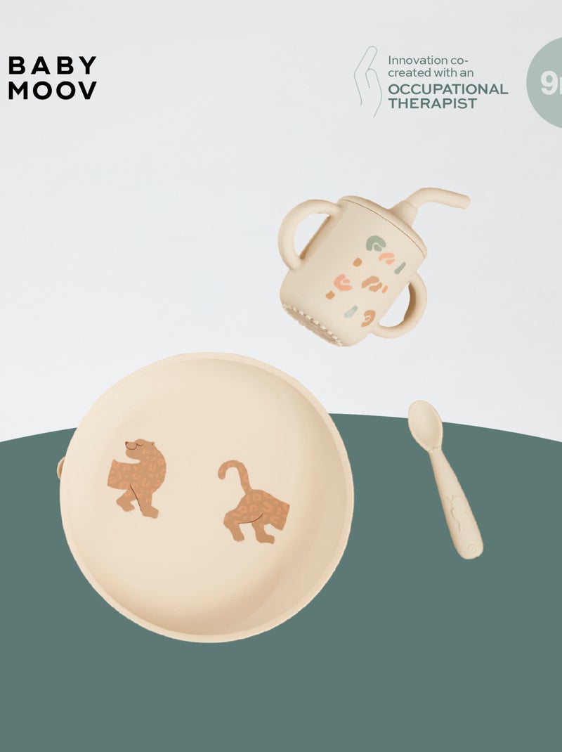 Coffret repas comme un grand 'Babymoov' Beige - Kiabi