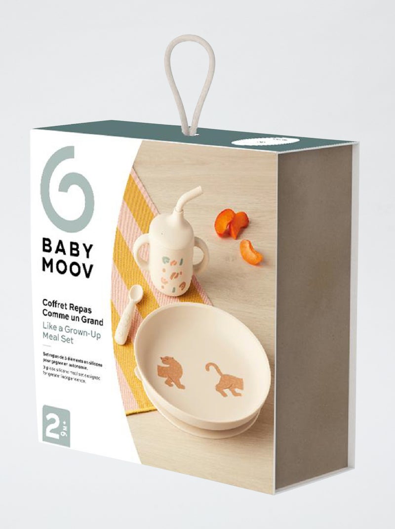 Coffret repas comme un grand 'Babymoov' Beige - Kiabi