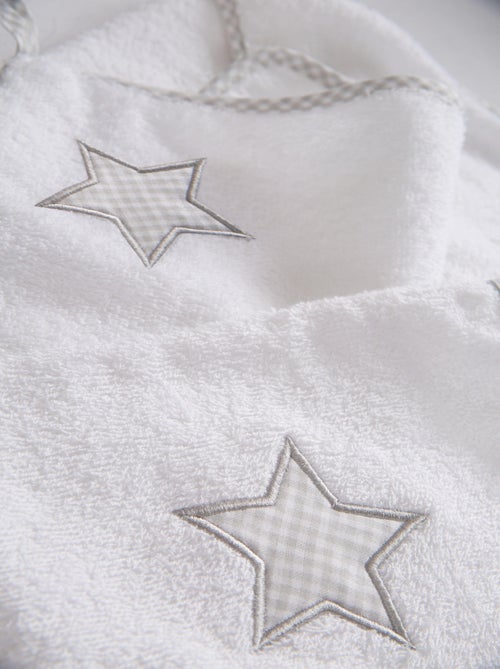 Coffret sortie de bain bébé en coton étoile brodée 'Little Stars' ROBA - Kiabi Coffret sortie de bain bébé en coton étoile brodée 'Little Stars' ROBA - Kiabi