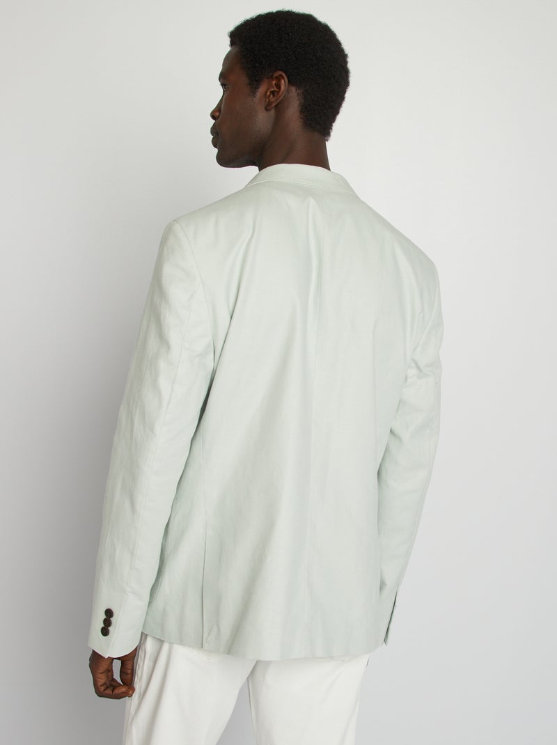 Colbert - Slim-fit / nauwsluitend model grijs - Kiabi