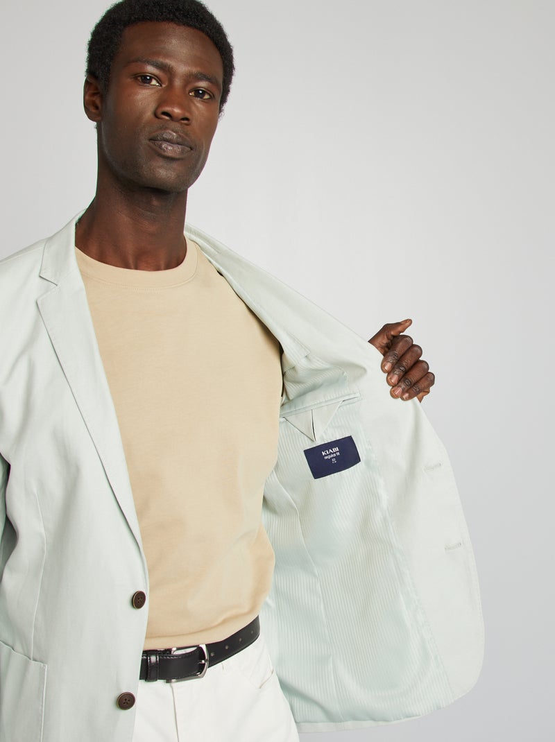 Colbert - Slim-fit / nauwsluitend model grijs - Kiabi
