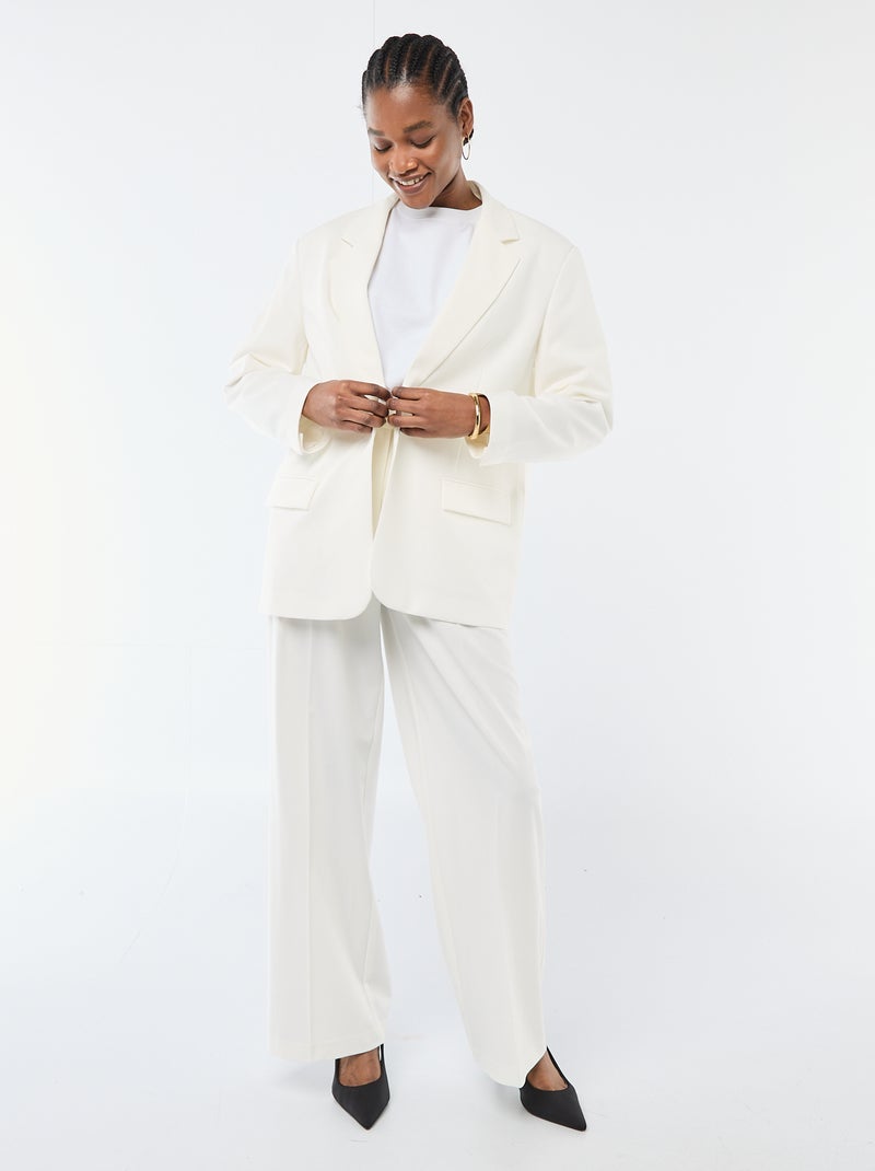 Colbertjasje Wit - Kiabi