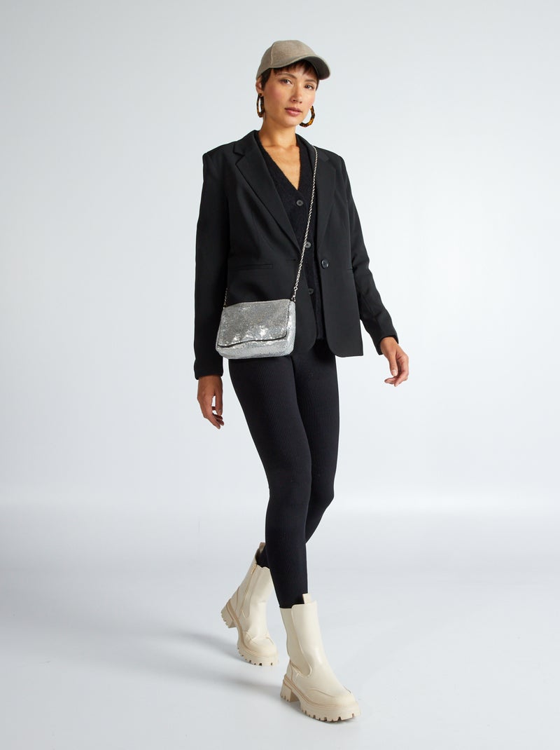 Colbertjasje zwart - Kiabi