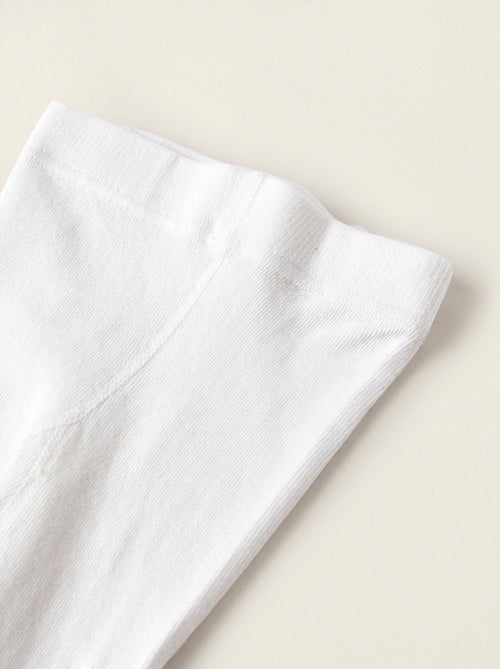Collant en coton anti-bouloches - Kiabi Collant en coton anti-bouloches - Kiabi