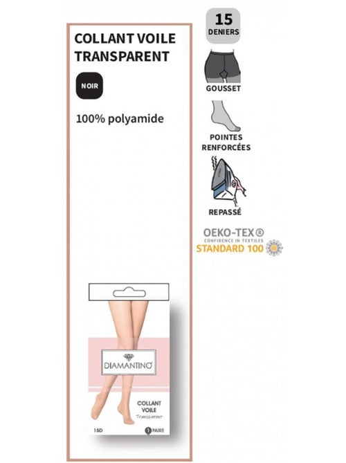Collant Femme Confort et Résistance DIAMANTINO - Pack de 3 - Kiabi Collant Femme Confort et Résistance DIAMANTINO - Pack de 3 - Kiabi