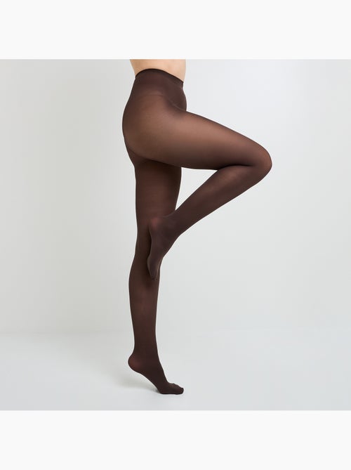 Collant uni 60 deniers mangue - rougegorge lingerie - Kiabi