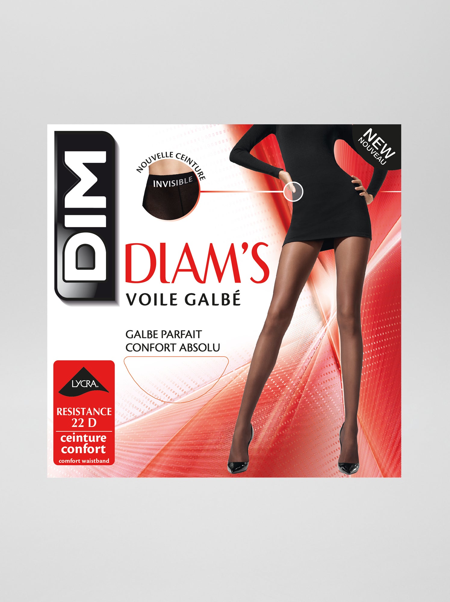 Collant dim diam's fashion voile galbé