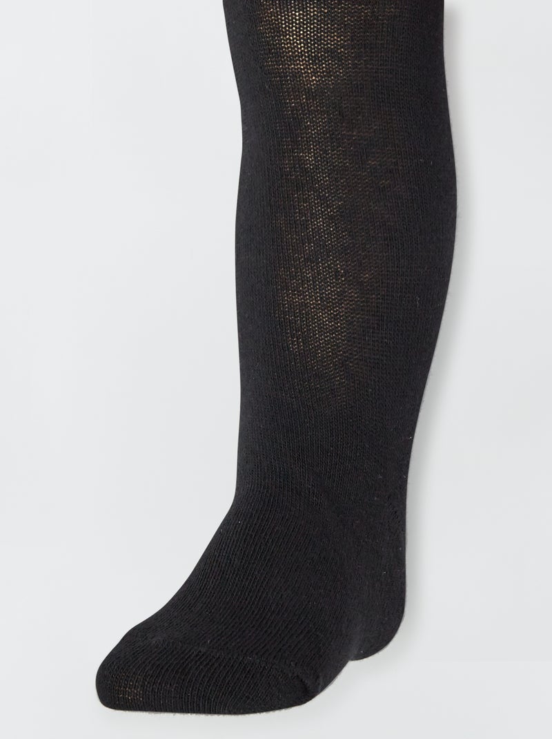 Collants chauds Noir - Kiabi