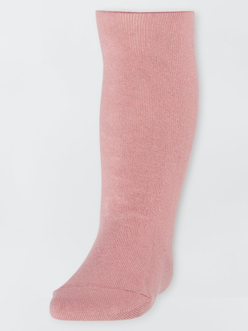 Collants chauds Vieux rose - Kiabi