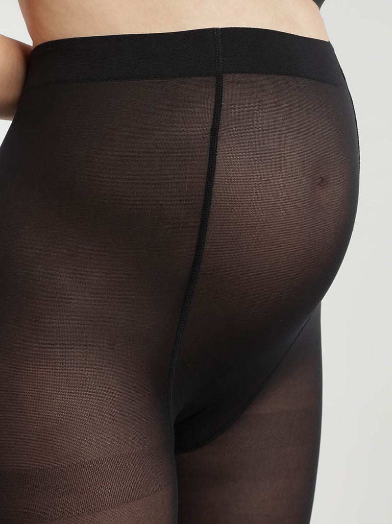 Collants 'DIM' maternité - 50D noir - Kiabi