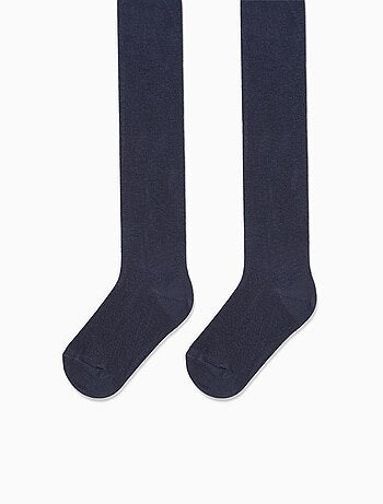 Collants en maille anti-boulochage