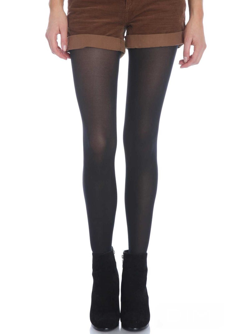 Collants opaques veloutés 'DIM' 50D noir - Kiabi