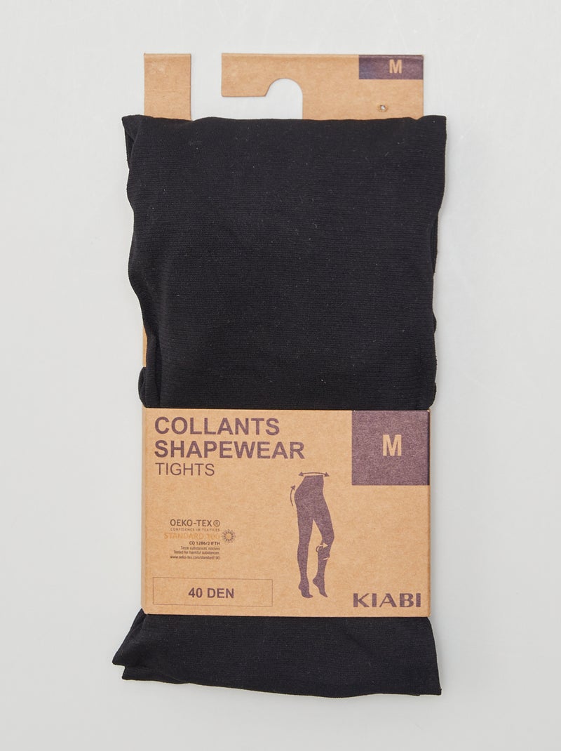 Collants shapewear 40D noir - Kiabi
