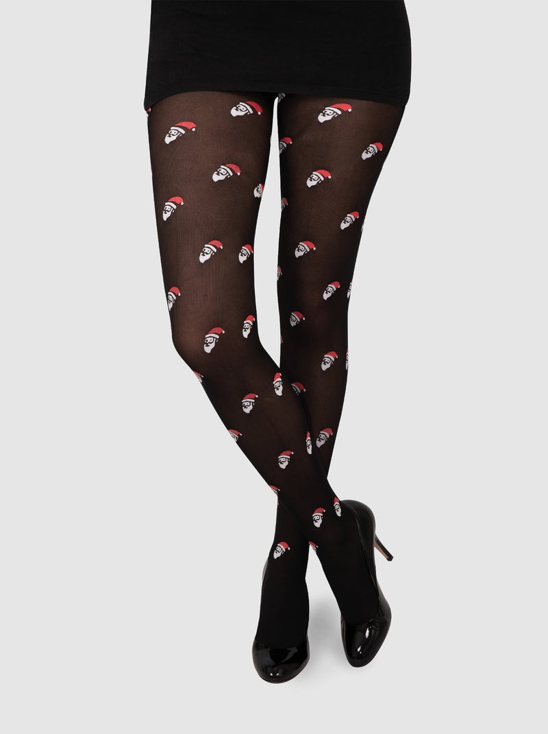 Leggings De Noël Pour Femme - Imprimé Festif, Taille Haute, Chauds Et élastiques Pour L'hiver