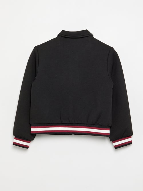 College-stijl jas met lange mouwen - Kiabi College-stijl jas met lange mouwen - Kiabi