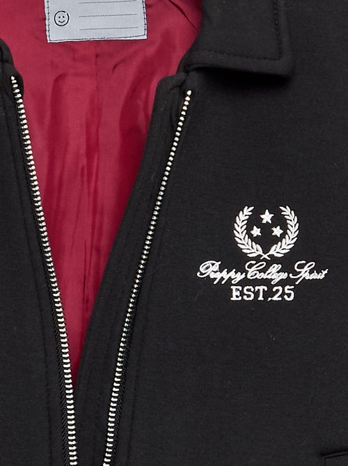 College-stijl jas met lange mouwen - Kiabi College-stijl jas met lange mouwen - Kiabi