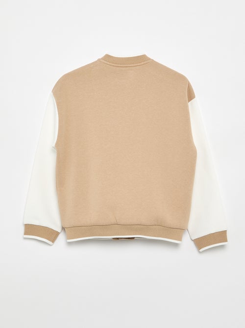 Collegejas met lange mouwen - Kiabi