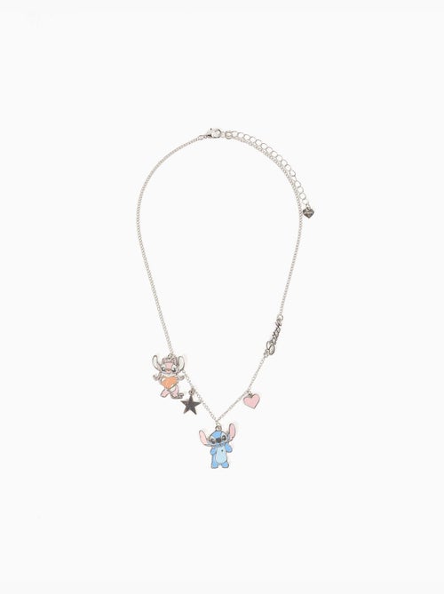 Collier avec pendentifs stitch et angel - Kiabi Collier avec pendentifs stitch et angel - Kiabi