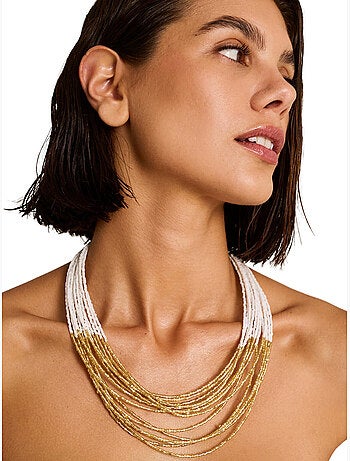 Collier bicolore complementos
