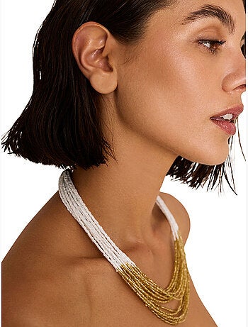 Collier bicolore complementos