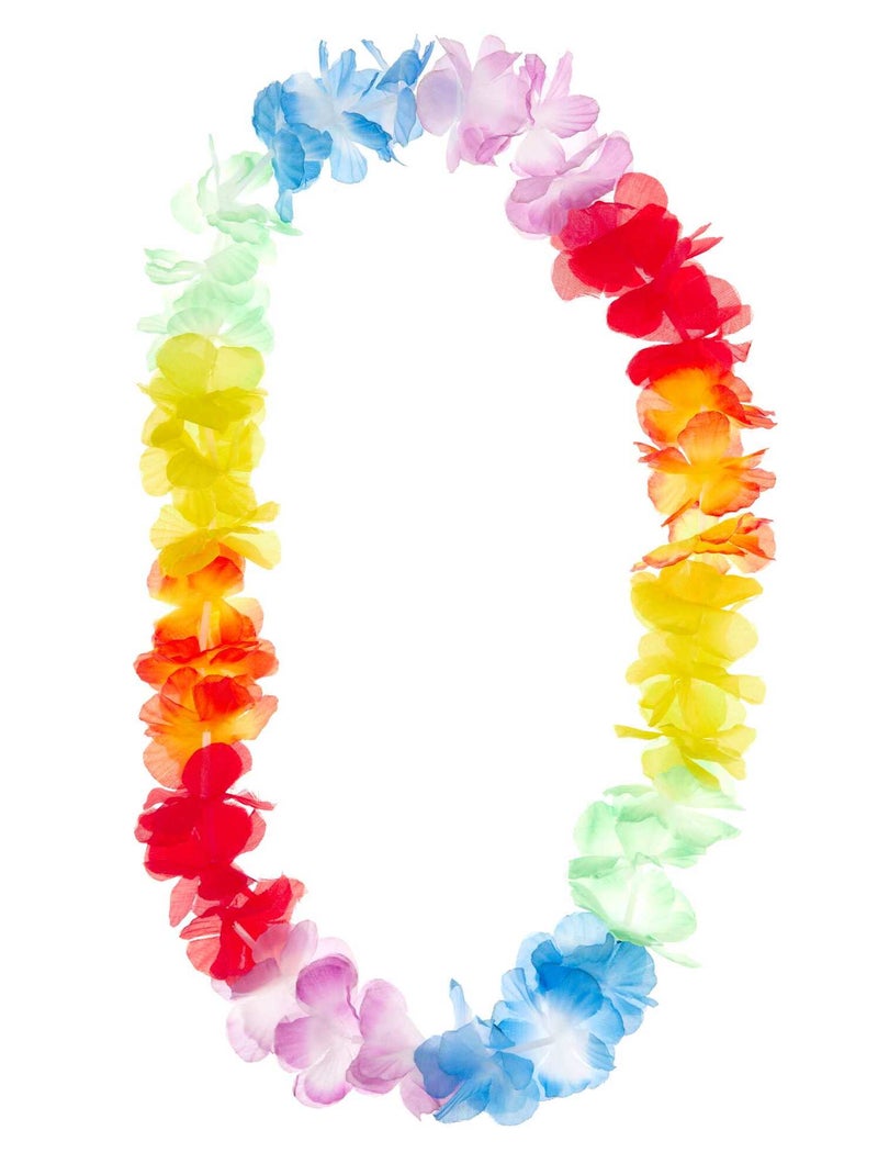 Collier hawaïen multicolore - Kiabi