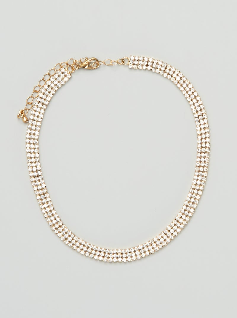 Collier ras de cou Doré - Kiabi